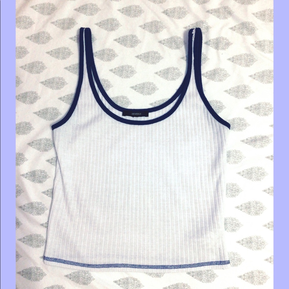 White Crop Top